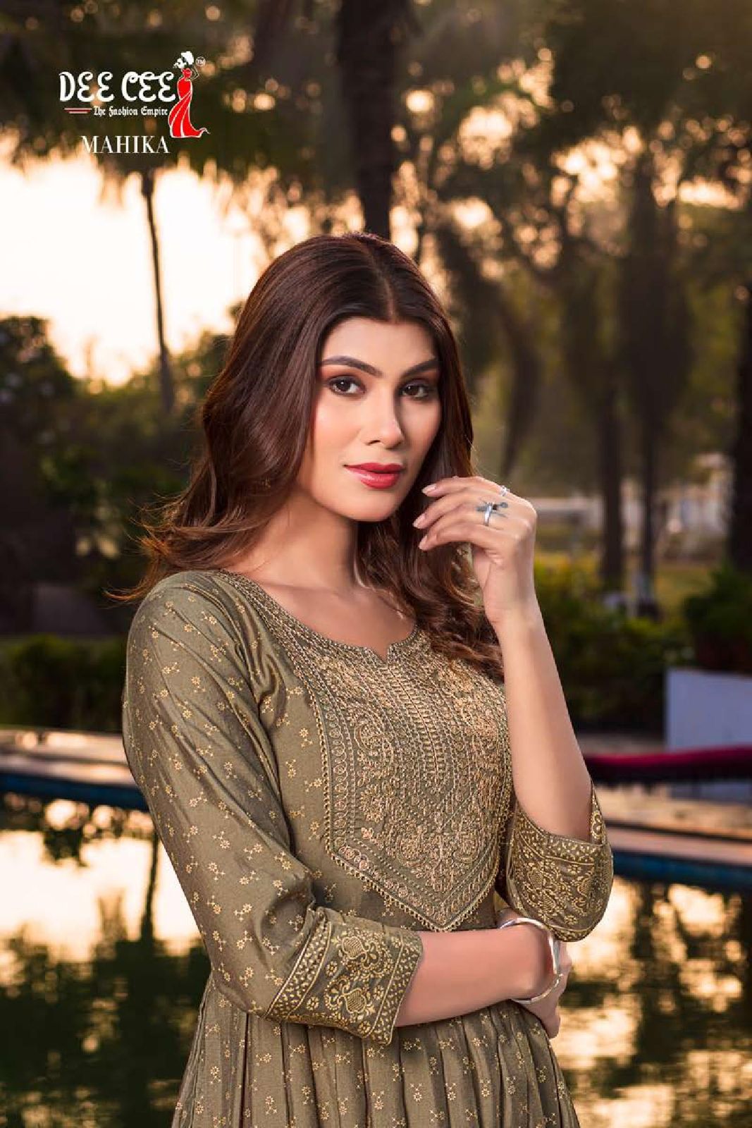 Deecee By Mahika Heavy Chanderi Printed Kurtis Catalog